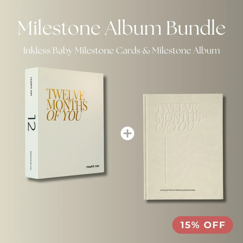 Inkless Milestone Cards & Album Bundle