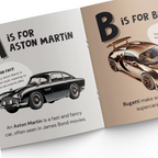 Daddy's Alphabet of Motor Cars