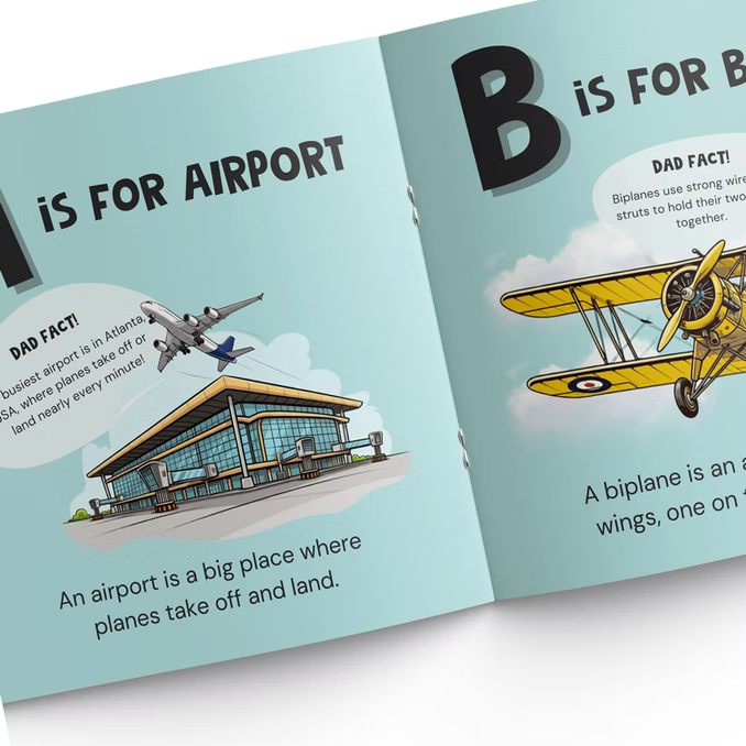 Daddy's Alphabet of Flying