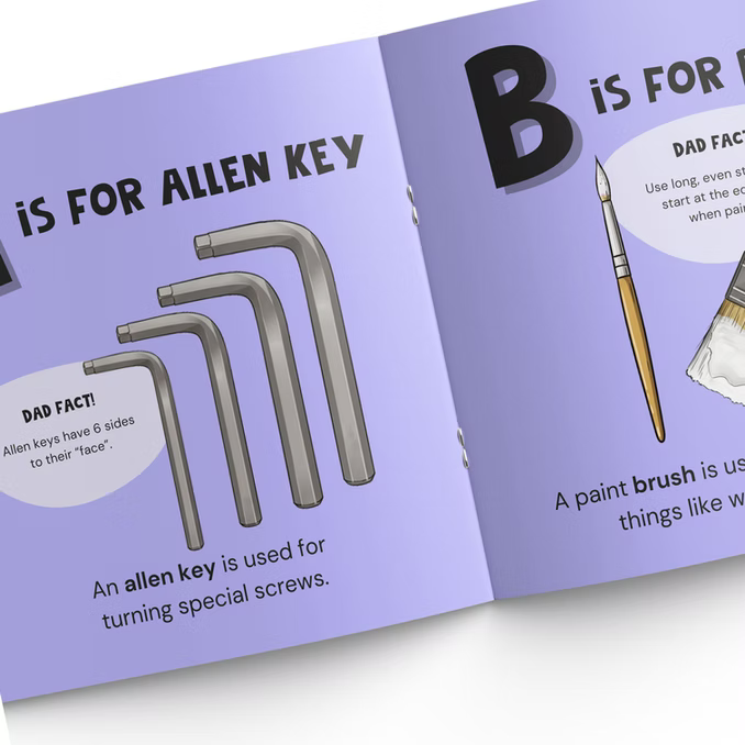 Daddy's Alphabet of Tools