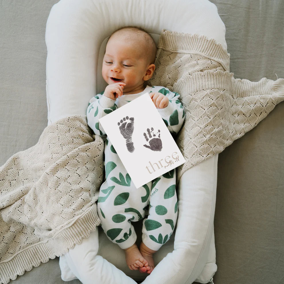 Inkless Baby Milestone Cards