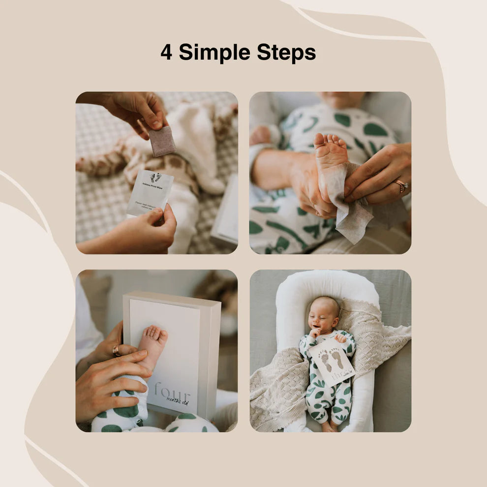 Inkless Baby Milestone Cards