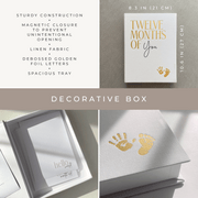Inkless Baby Milestone Cards