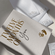 Inkless Baby Milestone Cards